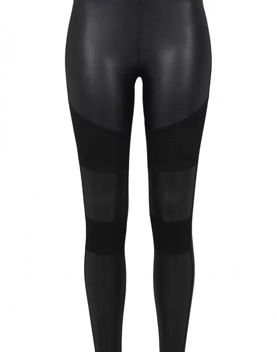 Дамски клин Urban Classics Ladies Fake Leather Tech Leggings, Клинове - Hoodstyle.bg