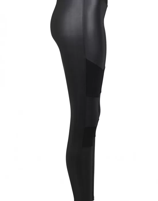 Дамски клин Urban Classics Ladies Fake Leather Tech Leggings, Клинове - Hoodstyle.bg