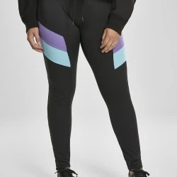 Дамски клин в черно Urban Classics Ladies Color Block Leggings 