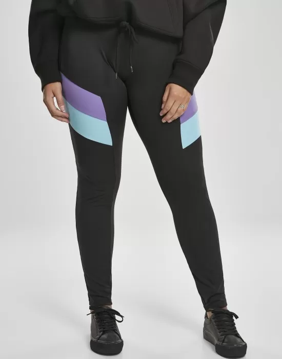 Дамски клин в черно Urban Classics Ladies Color Block Leggings, Клинове - Hoodstyle.bg