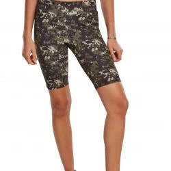 Дамски клин в тъмен камуфлажен десен Urban Classics Camo Tech