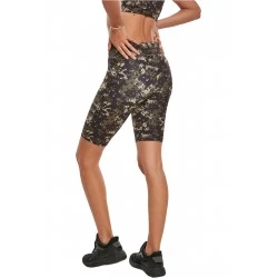 Дамски клин в тъмен камуфлажен десен Urban Classics Camo Tech