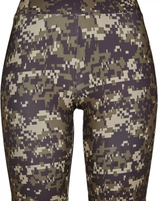 Дамски клин в тъмен камуфлажен десен Urban Classics Camo Tech, Клинове - Hoodstyle.bg