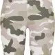 Дамски къс клин в камуфлажен десен Urban Classics High Waist Camo Tech Cycle Shorts duskrose camo, Клинове - Hoodstyle.bg