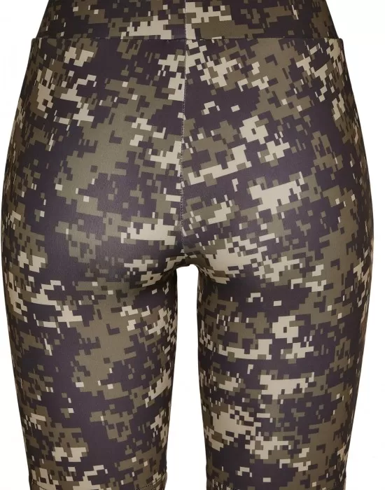 Дамски клин в тъмен камуфлажен десен Urban Classics Camo Tech, Клинове - Hoodstyle.bg