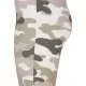 Дамски къс клин в камуфлажен десен Urban Classics High Waist Camo Tech Cycle Shorts duskrose camo, Клинове - Hoodstyle.bg