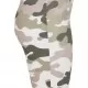 Дамски къс клин в камуфлажен десен Urban Classics High Waist Camo Tech Cycle Shorts duskrose camo, Клинове - Hoodstyle.bg