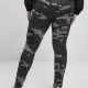 Дамски клин в сиво с камуфлажни шарки Urban Classics  Ladies High Waist Camo Tech Leggings, Клинове - Hoodstyle.bg