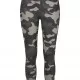 Дамски клин в сиво с камуфлажни шарки Urban Classics  Ladies High Waist Camo Tech Leggings, Клинове - Hoodstyle.bg