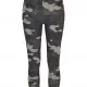 Дамски клин в сиво с камуфлажни шарки Urban Classics  Ladies High Waist Camo Tech Leggings, Клинове - Hoodstyle.bg