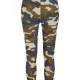 Дамски клин в цвят маслина с камуфлажни шарки Urban Classics Ladies High Waist Camo Tech Leggings, Клинове - Hoodstyle.bg