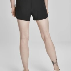 Дамски къси панталони от вискоза в черен цвят Urban Classics Ladies Viscose Resort Shorts black 