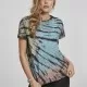 Дамска тениска Urban Classics Ladies Tie Dye Boyfriend Tee black, Тениски - Hoodstyle.bg