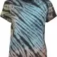 Дамска тениска Urban Classics Ladies Tie Dye Boyfriend Tee black, Тениски - Hoodstyle.bg