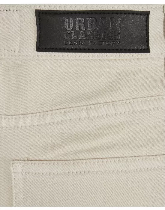Дамски къси дънкови панталони в пясъчен цвят Urban Classics 5 Pocket Shorts, Къси панталони - Hoodstyle.bg