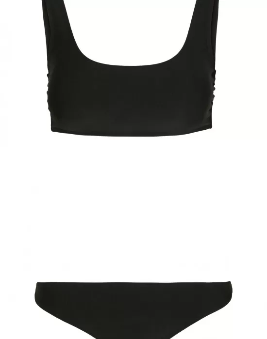 Дамски бански в черно Urban Classics Ladies Tanktop Bikini, Бански - Hoodstyle.bg
