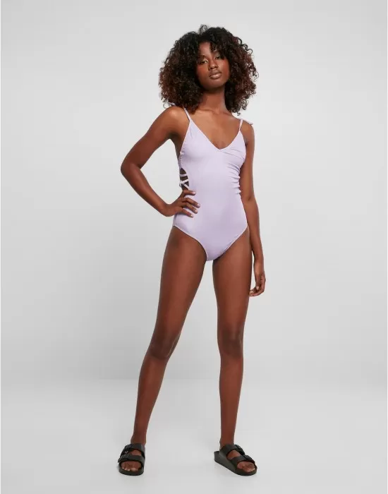 Цял бански костюм в лилав цвят Ladies Swimsuit lilac, Бански - Hoodstyle.bg