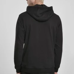 Мъжки суичър в черно Urban Classics Military Shoulder Pocket Hoodie