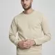Мъжка блуза в бежово Urban Classics Basic Terry Crew, Блузи - Hoodstyle.bg