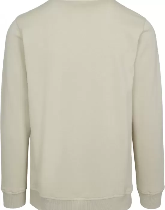 Мъжка блуза в бежово Urban Classics Basic Terry Crew, Блузи - Hoodstyle.bg