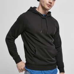 Мъжки суичър в черен цвят Urban Classics Basic Terry 