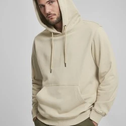Мъжки суичър в бежово Urban Classics Basic Terry Hoodie