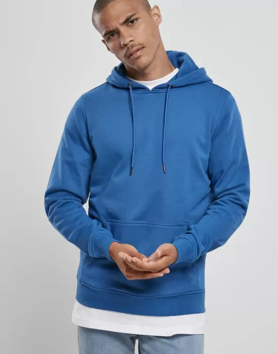 Мъжки суичър в синьо Urban Classics Basic Terry, Суичъри - Hoodstyle.bg