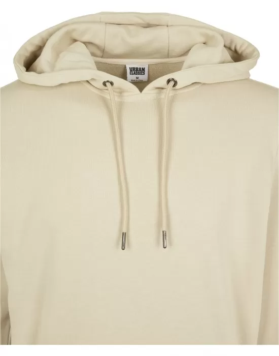 Мъжки суичър в бежово Urban Classics Basic Terry Hoodie, Суичъри - Hoodstyle.bg