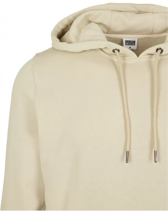 Мъжки суичър в бежово Urban Classics Basic Terry Hoodie, Суичъри - Hoodstyle.bg
