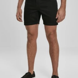  Мъжки къси панталони в черно Urban Classics Fit 