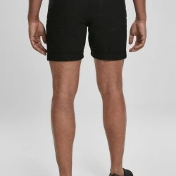  Мъжки къси панталони в черно Urban Classics Fit 