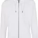 Мъжки суичър в бял цвят Urban Classics Basic Terry Zip Hoody, Суичъри с цип - Hoodstyle.bg