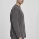 Мъжка  блуза в сиво Urban Classics Neon Logo Boxy Pocket LS, Блузи - Hoodstyle.bg