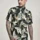 Мъжка риза в черно на цветя Urban Classics Blossoms Resort, Ризи - Hoodstyle.bg