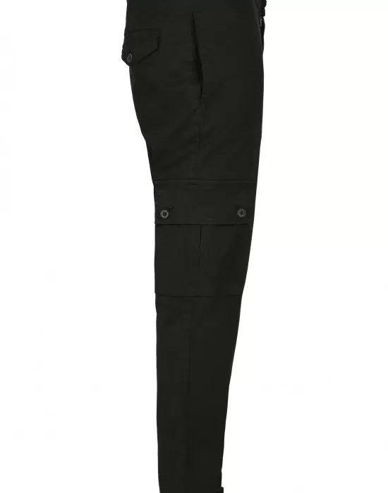 Мъжки панталони в черно Urban Classics Tapered Cargo Pants, Панталони - Hoodstyle.bg
