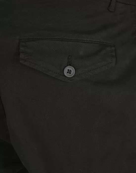 Мъжки панталони в черно Urban Classics Tapered Cargo Pants, Панталони - Hoodstyle.bg
