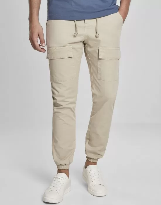 Мъжки карго панталон Urban Classics Front Pocket concret, Панталони - Hoodstyle.bg