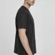 Мъжка черна тениска Urban Classics Oversized Pinstripe, Тениски - Hoodstyle.bg