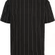Мъжка черна тениска Urban Classics Oversized Pinstripe, Тениски - Hoodstyle.bg