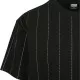 Мъжка черна тениска Urban Classics Oversized Pinstripe, Тениски - Hoodstyle.bg