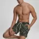 Мъжки бански в зелено Urban Classics Paisley, Къси панталони - Hoodstyle.bg