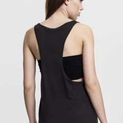 Дамски потник в черен цвят Urban Classics Ladies Loose Tank black 