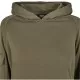 Дамски суичър в цвят маслина Urban Classics Ladies Short Worker Hoody, Суичъри - Hoodstyle.bg