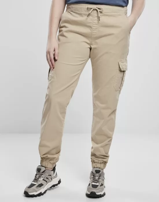 Дамски карго панталон в бежово LadiesCargo Pants, Панталони - Hoodstyle.bg
