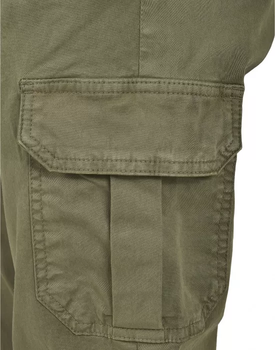 Дамски карго панталон в масленозелен цвят Urban Classics Ladies High Waist Cargo Jogging Pants summerolive, Панталони - Hoodstyle.bg