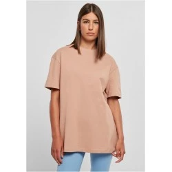Дамска широка тениска в цвят праскова Urban Classics Boyfriend Tee