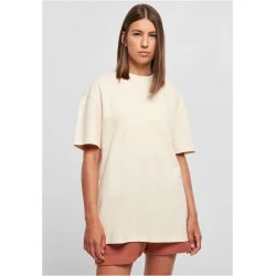 Дамска широка тениска в цвят екрю Urban Classics Boyfriend Tee