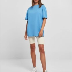 Дамска широка тениска в светлосин цвят Urban Classics Boyfriend Tee