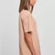 Дамска широка тениска в цвят праскова Urban Classics Boyfriend Tee, Тениски - Hoodstyle.bg