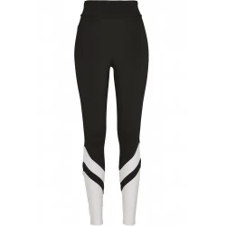 Дамски клин в черно Urban Classics Ladies Arrow High Waist Leggings